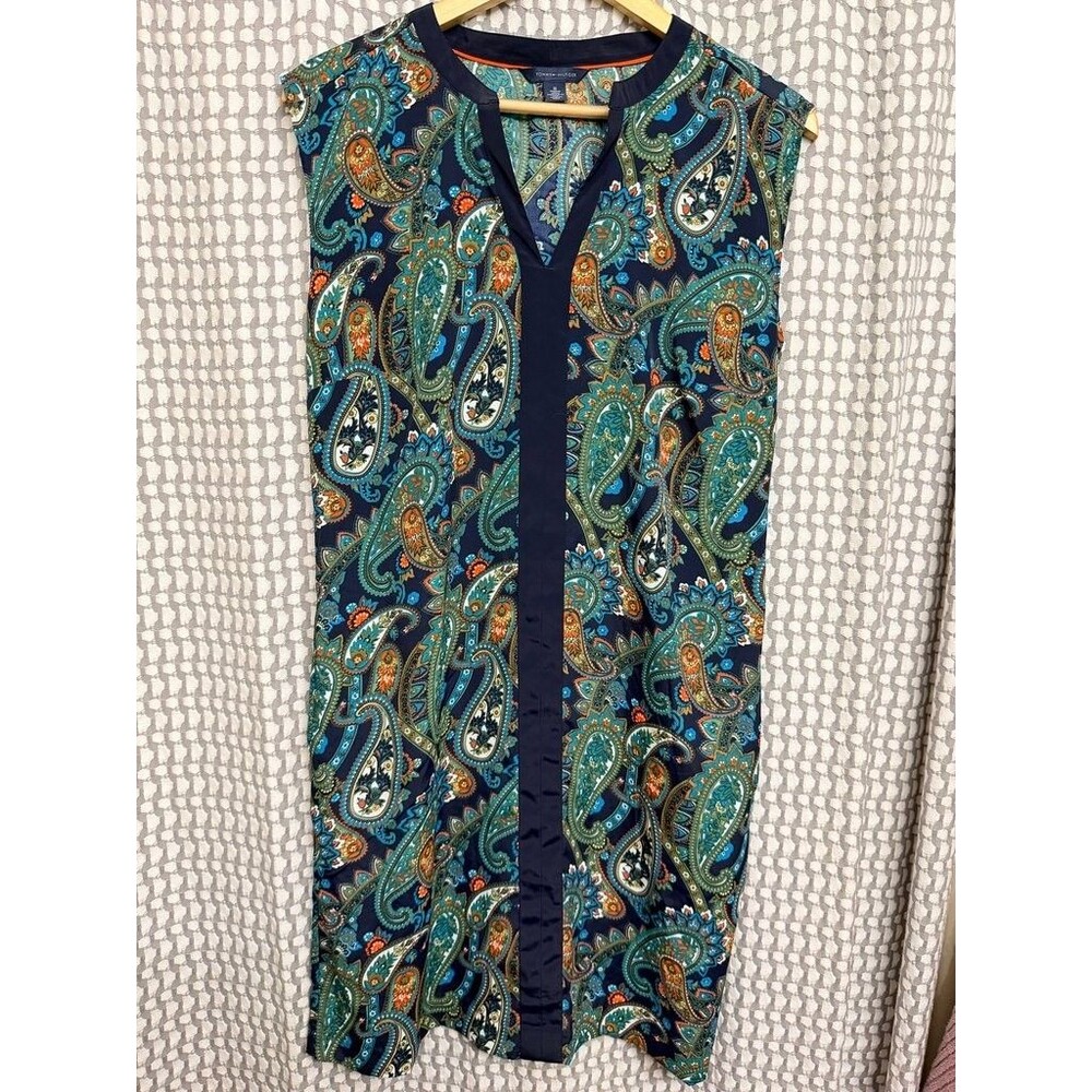 Tommy Hilfiger Paisley Sleeveless Dress